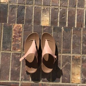 Fit flop size 10 nude jelly NWT